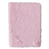 Soft book dream journal with soft pink faux fur cover and textured surface for writing before i forget with 80 pages