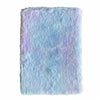 A soft book dream journal with 80 pages featuring a rectangular plush cover in pastel blue and lavender gradient