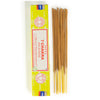 The Window, Milford Haven 7 Chakra incense sticks in yellow packaging with hand-rolled bamboo sticks