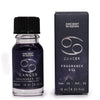 The Window, Milford Haven Cancer zodiac fragrance oil in a 10ml bottle with matching dark box featuring moonstone scent
