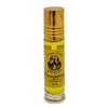 The Window, Milford Haven Dream Spirit Frangipani roll-on perfume oil in a clear 8ml glass bottle with gold cap.