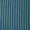 The Window, Milford Haven recycled cotton throw featuring a textured green and blue vertical striped pattern.