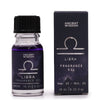 The Window, Milford Haven Libra Zodiac fragrance oil in a 10ml bottle with matching dark box featuring silver text.