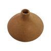 The Window, Milford Haven round terracotta incense stick holder with a rustic handmade finish.