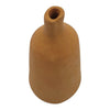 The Window, Milford Haven terracotta oval incense stick holder with a rustic, handcrafted finish.