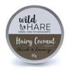 The Window, Milford Haven Wild Hare Hairy Coconut solid shampoo bar in a 60g travel tin for thick and bouncy hair.