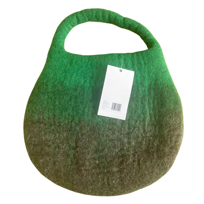 Filztasche - Biene, Gartengrün