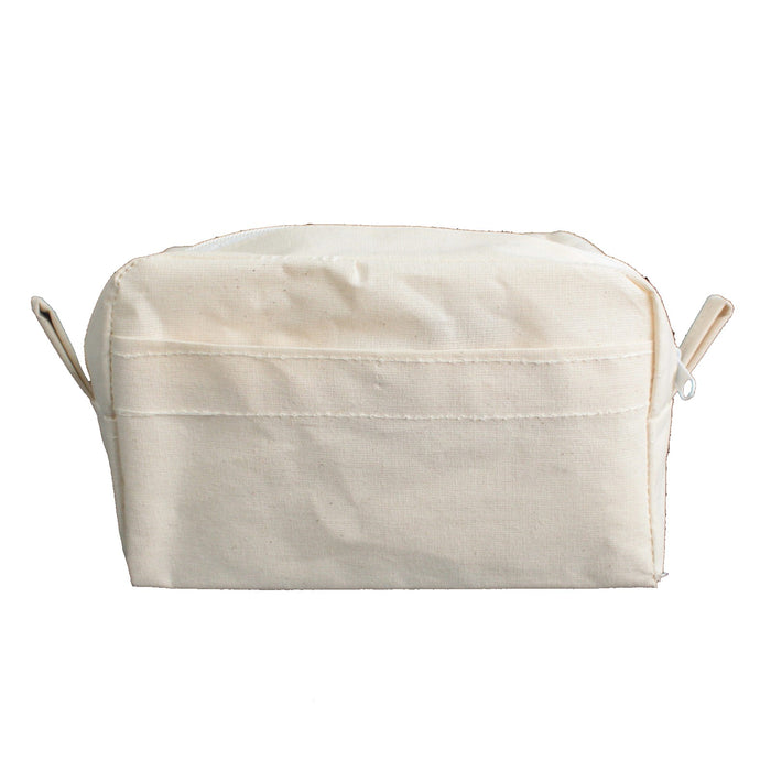Natural Organic Cotton Toiletry Bag