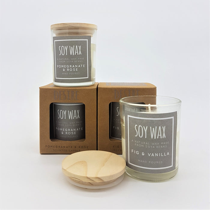 Small Soy Wax Scented Candle Pot - Choice of Fragrances