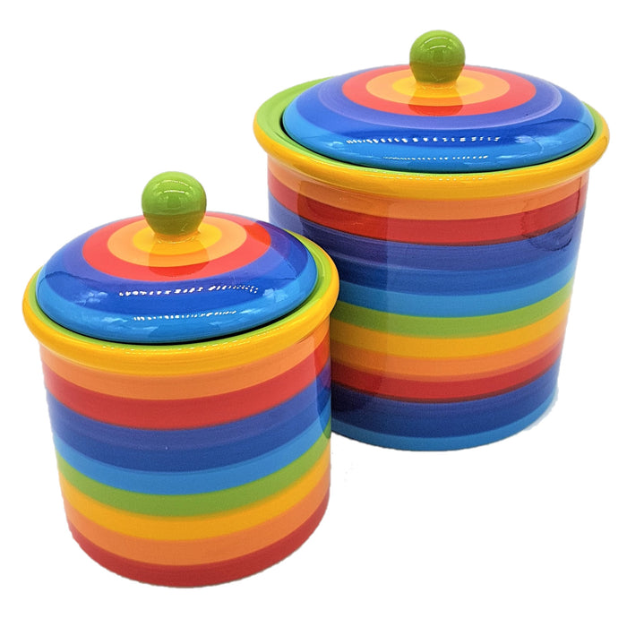 Rainbow Storage Jar - Two Sizes