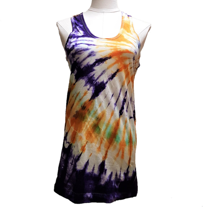 Tie-Dyed Tank Vest - Choice of Colours