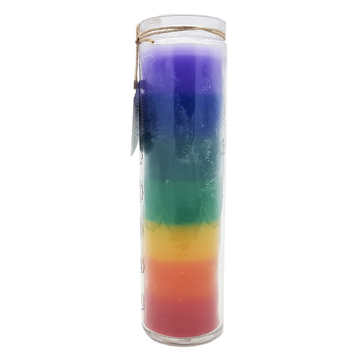 Seven Chakras Fragrant Layered Candle