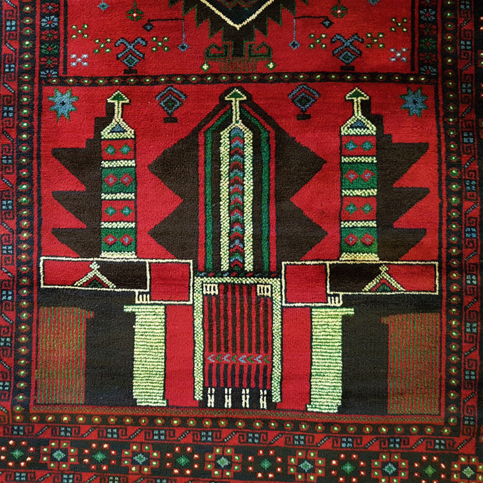 Fine Afghan Belouch Rug - 100% Wool (#002B)