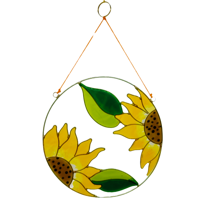 Sunflower Circle Suncatcher