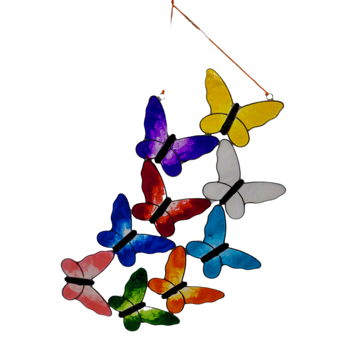 Butterfly Swarm Suncatcher