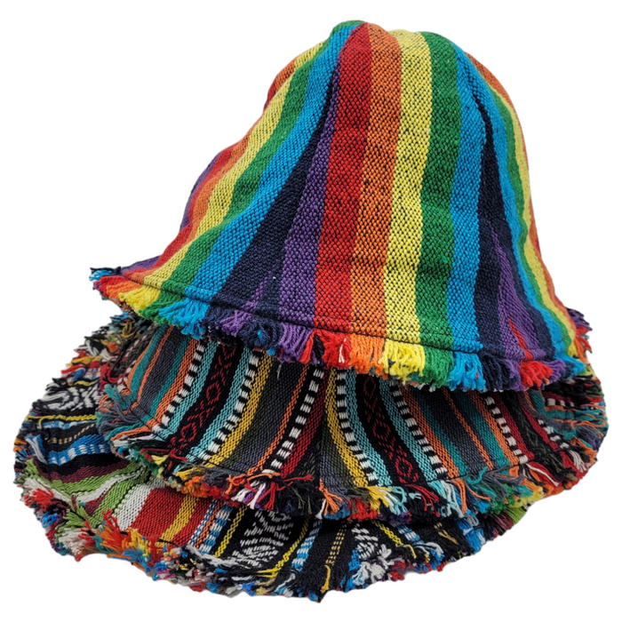 Multi-Coloured Sun Hat - Choice of Patterns