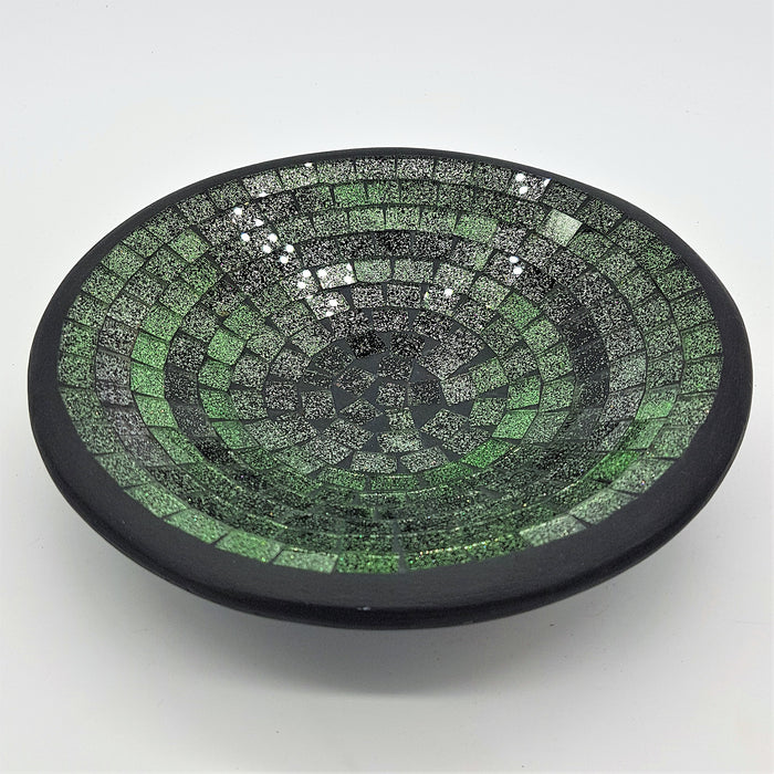 Small Mosaic Tile Dish - Green