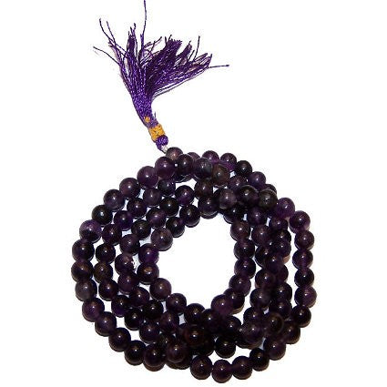 Mala Beads - Black Agate