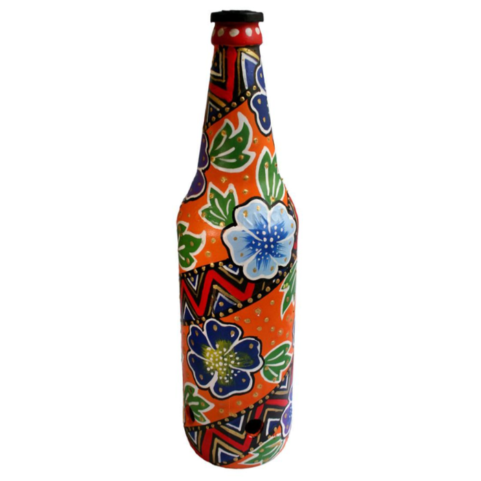 Hand-Painted Incense Burner Bottle - Choice of Designs