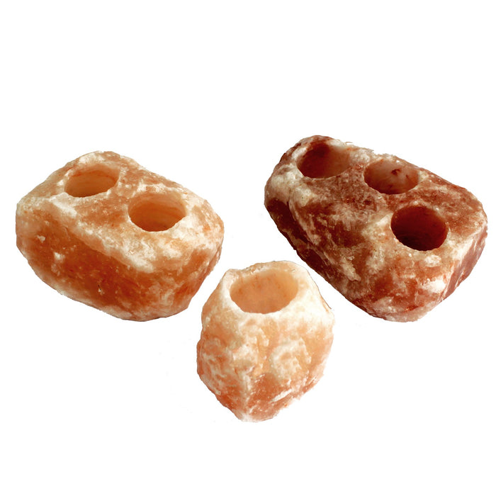 Himalayan Salt Tealight Holder - Double