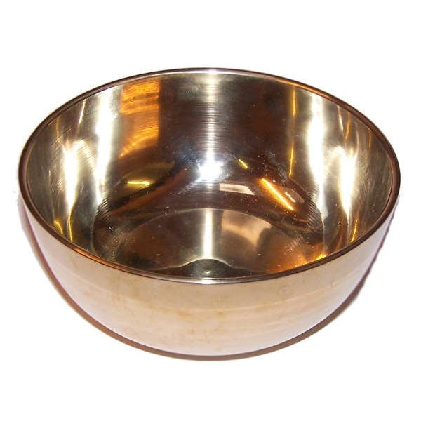 Brass Singing Bowl - Large - Approx 17cm