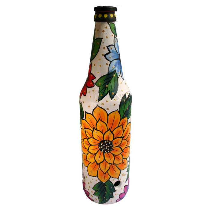 Hand-Painted Incense Burner Bottle - Choice of Designs